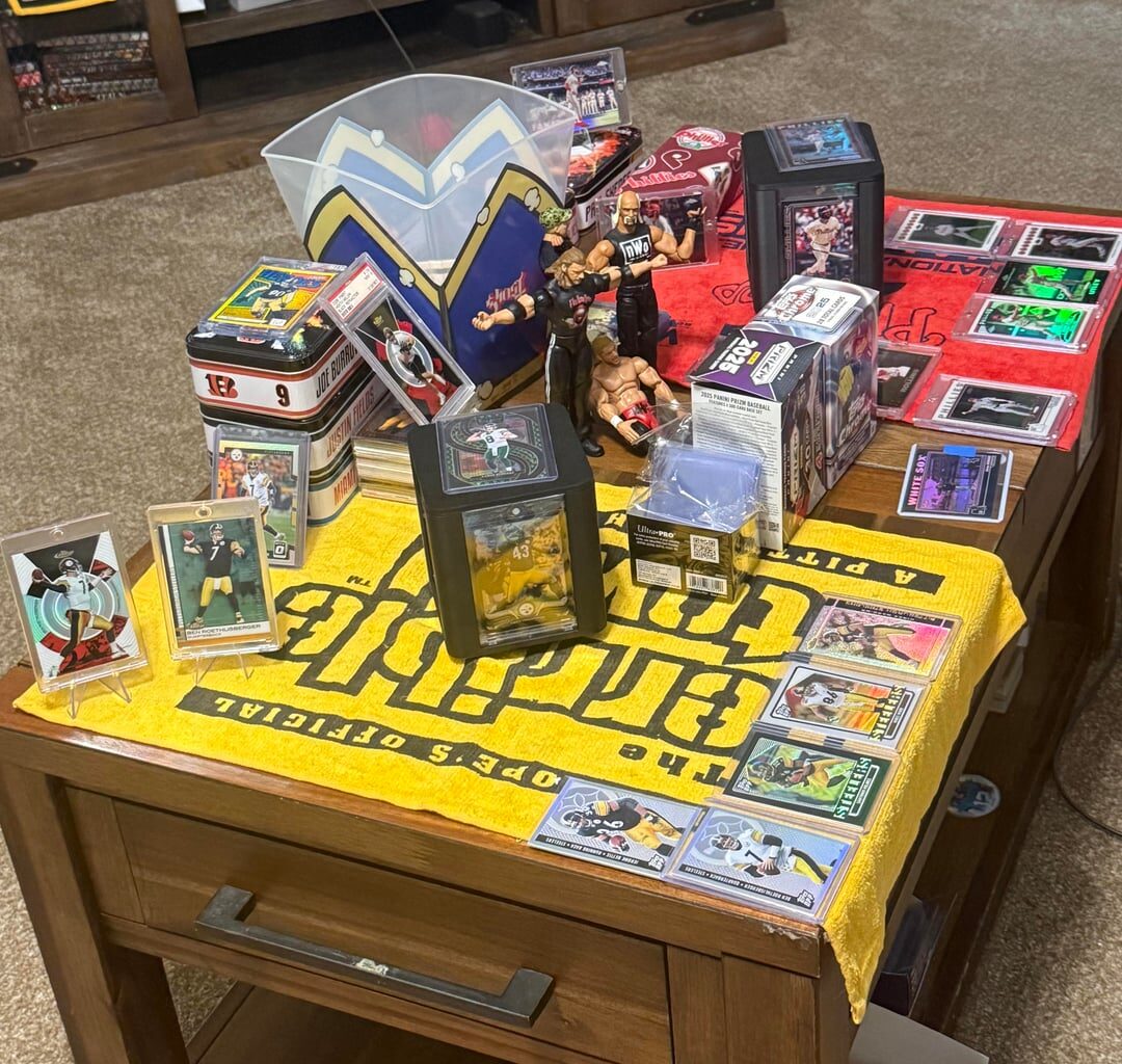 The Steelers are a big part of my son and I’s game room.