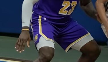 Lakers Purple jersey