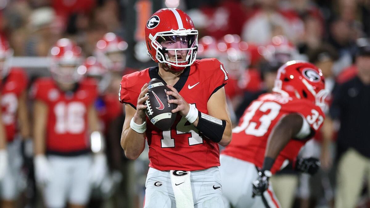 College football scores, live updates: Week 7 schedule features Georgia, LSU, Florida, Michigan vs. USC