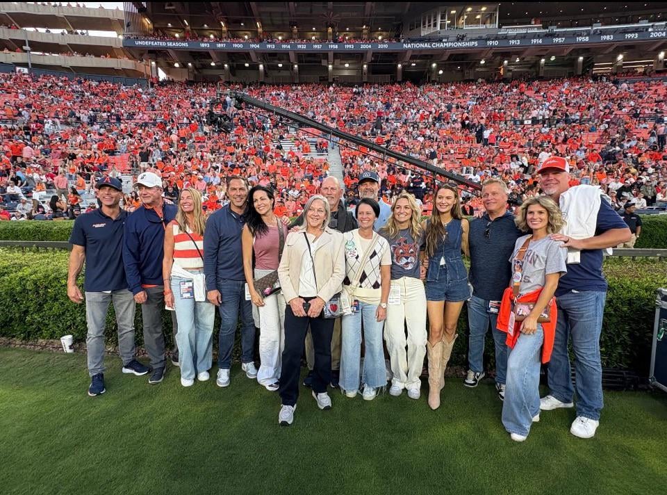 Braves at the AU/UGA game tonight…