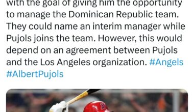 Update on Pujols becoming Halos new manager