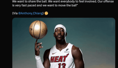 Bam Adebayo on the Heat “new look” offense: "It’s a no hold way of playing offense. Our pace is up the court. It’s no hold. We want to share the ball. We want everybody to feel involved. Our offense is very fast paced and we want to move the ball"