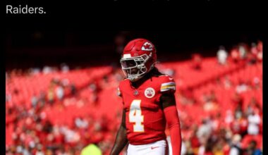 [Schefter] Chiefs WR Rashee Rice’s six-game suspension is now over and he is eligible to play Sunday vs. the Raiders.