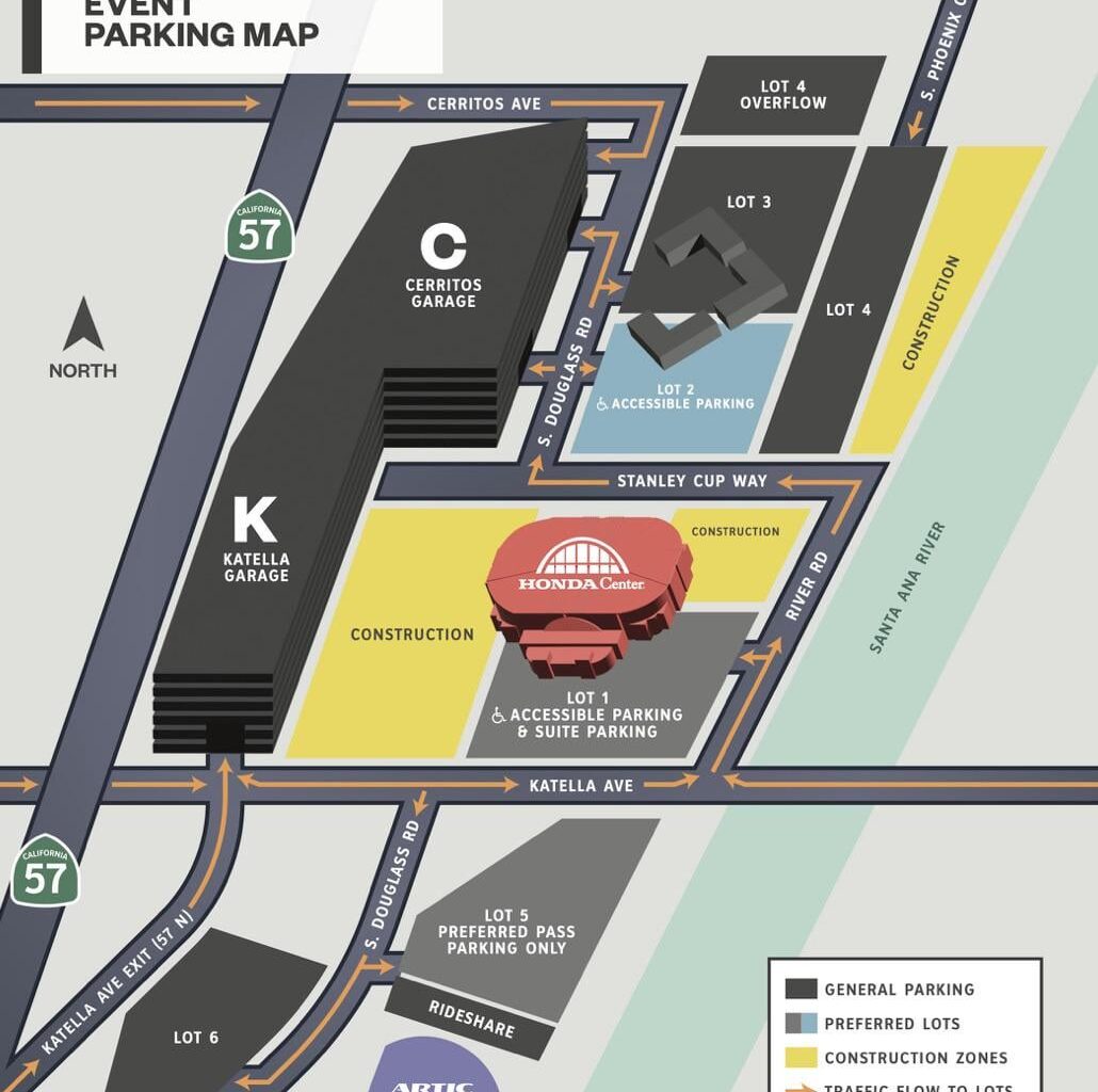 Parking structure will be open for the season!