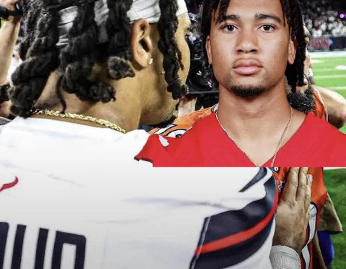 "Good job out there bro. Hey, stop taking those hits, Look, come here. Learn from those mistakes and everything that you got bro, is already in you bro. You going to be a hell of a player in the league."