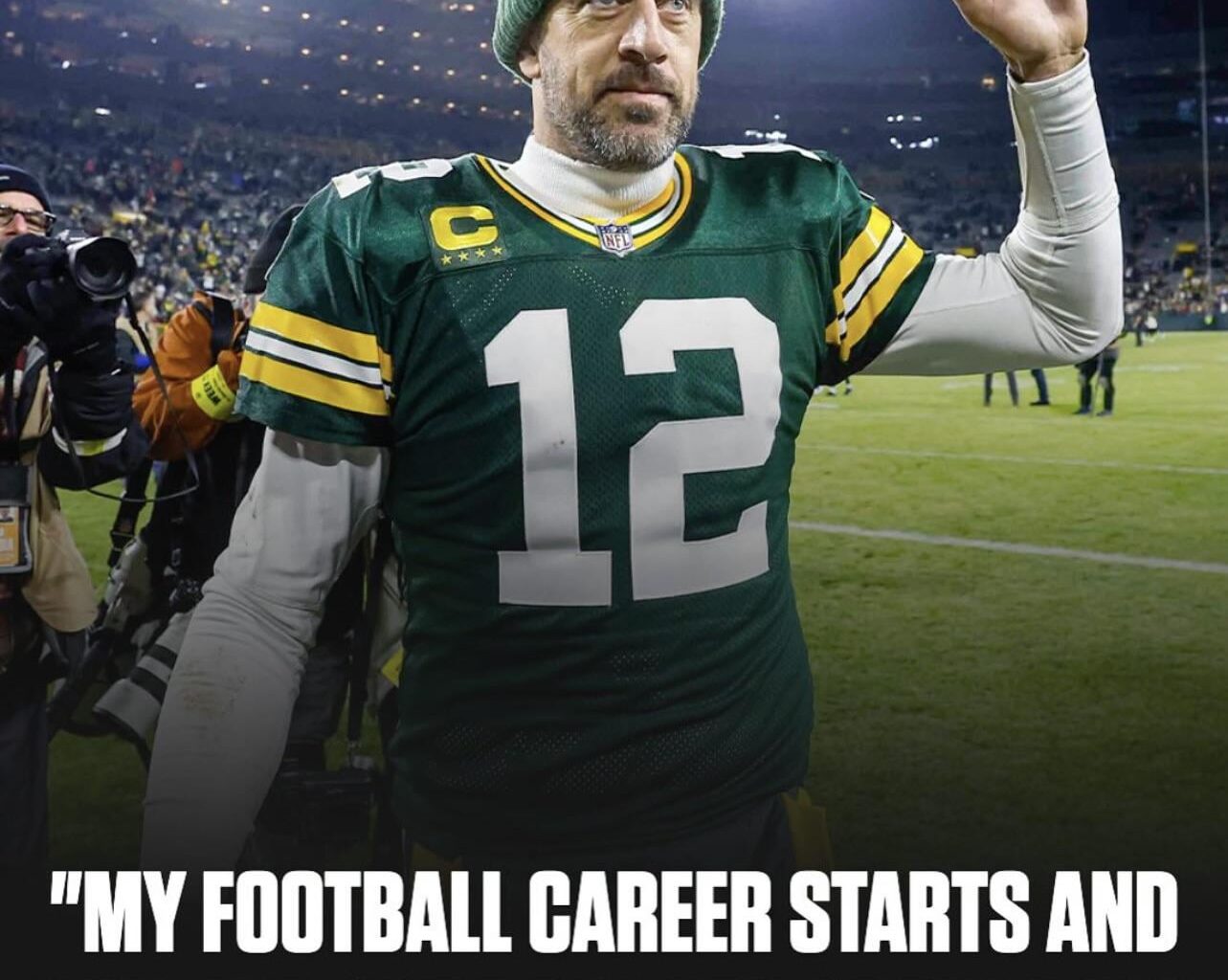 There’s no where his career should end but Green Bay 🧀