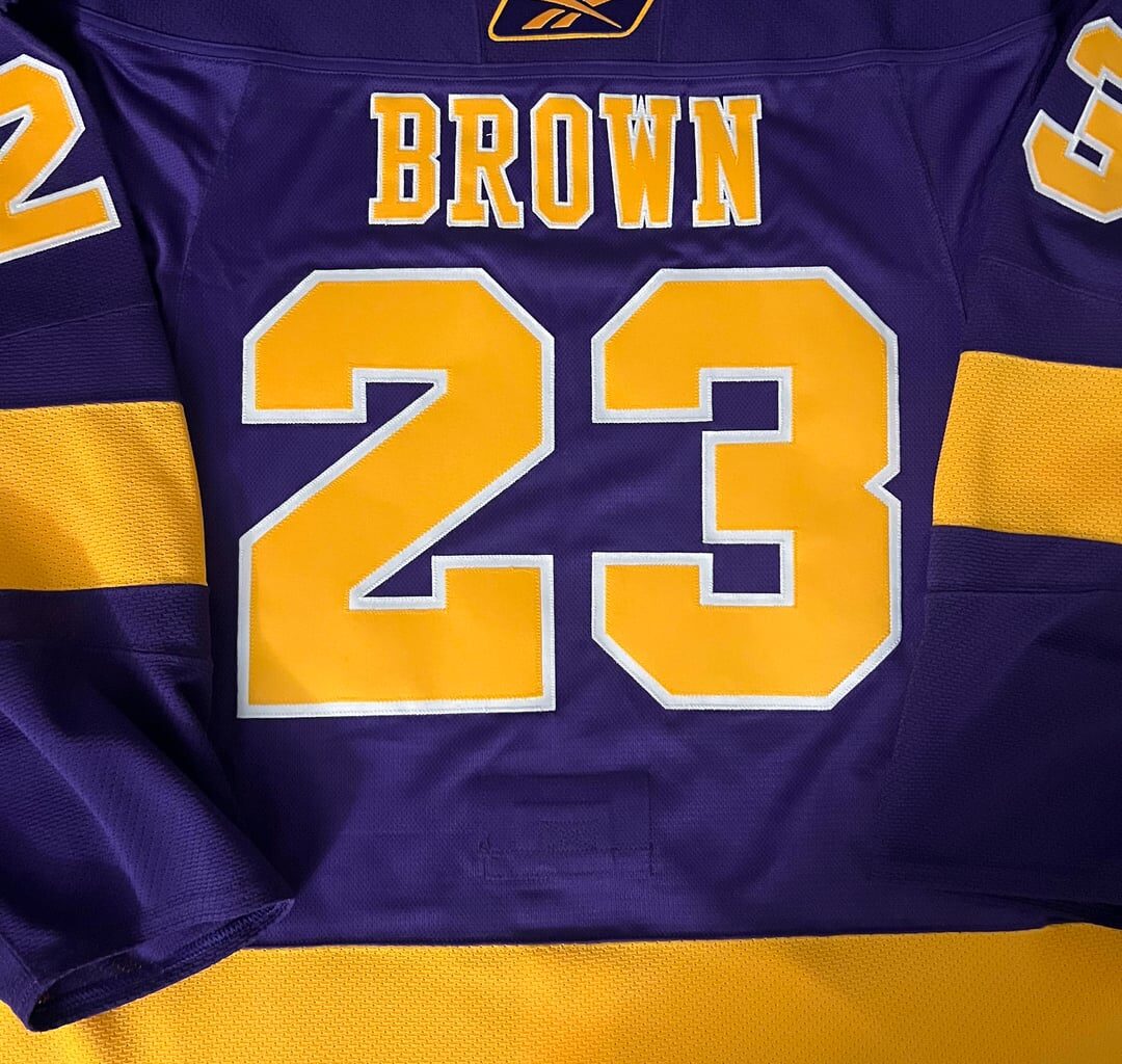 Dustin brown Legend’s night jersey
