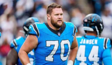 Panthers’ Brady Christensen nominated for NFL’s Salute to Service Award