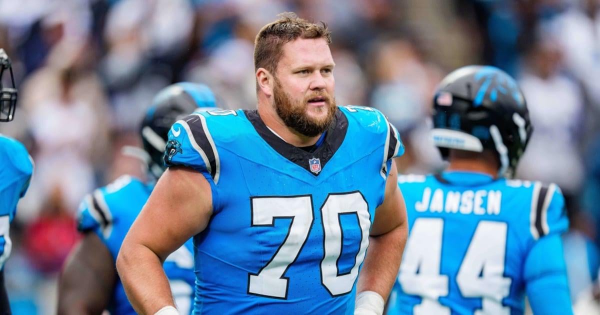 Panthers’ Brady Christensen nominated for NFL’s Salute to Service Award