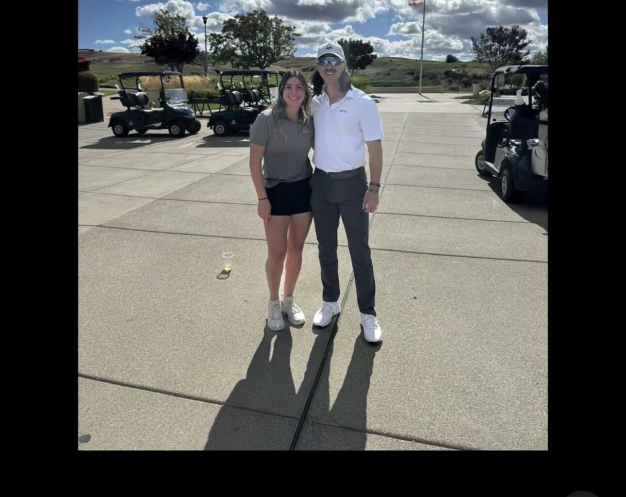 Tim Lincecum golfing!!