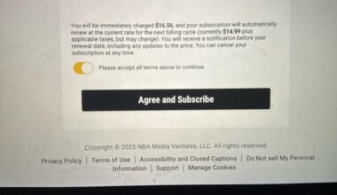 Is anyone having trouble subscribing to Pelicans+?
