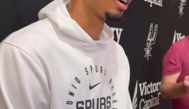 Victor Wembanyama on the basketball world wondering about his height all the time:
“I don’t say I like it. It’s more like, over the years, it’s become a non-subject to me. Because, in my opinion, there’s so many more interesting things about me.”