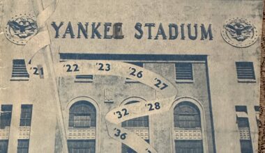 My grandparents met at Yankee Stadium — here’s their story and pictures of the program and scorecard from that game
