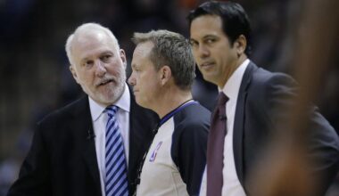 Heat's Erik Spoelstra salutes Gregg Popovich's 'class and dignity'