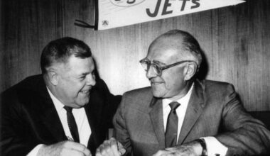 Fun Fact: The New York Jets wear green and white primarily because owner Sonny Werblin, born on St. Patrick's Day, chose them for the team after purchasing the New York Titans and renaming them the Jets in 1963.