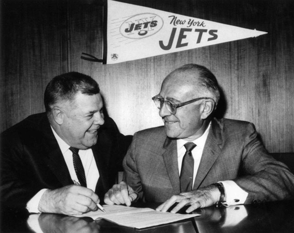 Fun Fact: The New York Jets wear green and white primarily because owner Sonny Werblin, born on St. Patrick's Day, chose them for the team after purchasing the New York Titans and renaming them the Jets in 1963.