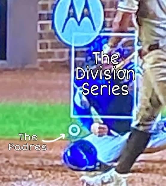 Just missed it Padres