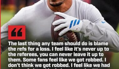 Amon-Ra St. Brown’s statement on the Lions loss to the Chiefs, from the St. Brown Podcast