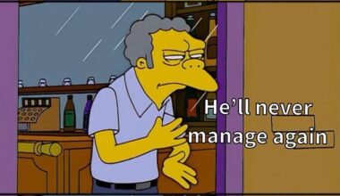 Didn’t have that on the offseason bingo card