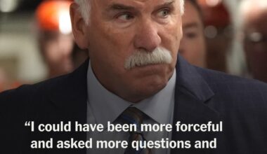 Joel Quenneville returns to Chicago tonight for the first time since his ouster from the NHL in 2021