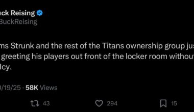 Amy Adams Strunk Doesn’t Acknowledge Vrabel - Buck Reising on X