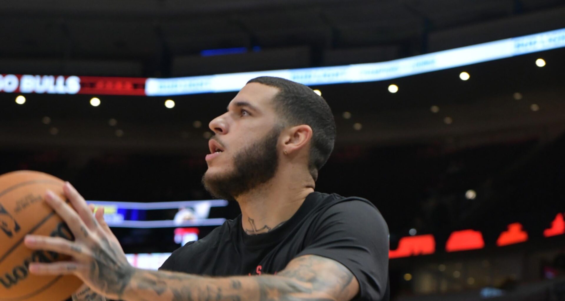 Lonzo Ball, "blessed" to be a Cavalier, Returns to United Center