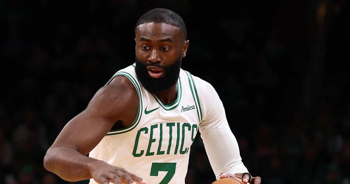 Jaylen Brown leaves Celtics preseason finale with hamstring tightness, but is expected to be OK