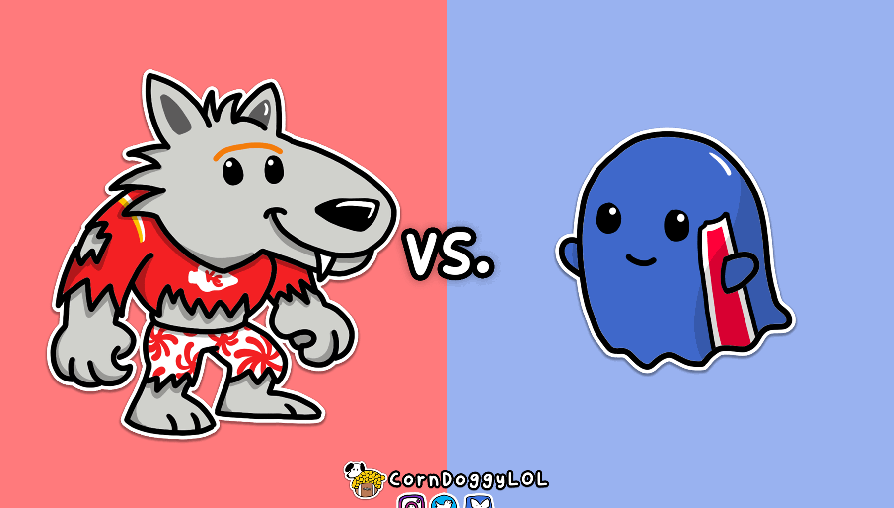 Kansas City Chiefs Week 9 Matchup Doodle (Halloween Edition)