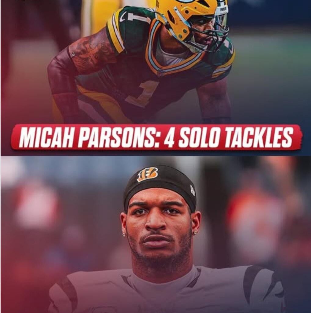 Ja'Marr Chase currently has more solo tackles this season than Micah Parsons