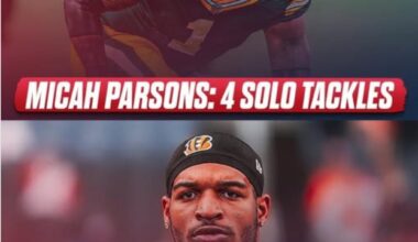 Ja'Marr Chase currently has more solo tackles this season than Micah Parsons