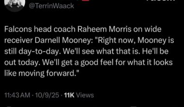 Darnell Mooney did not practice today is still considered day to day.