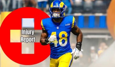 McVay gives updates on injuries including Speights, Avila