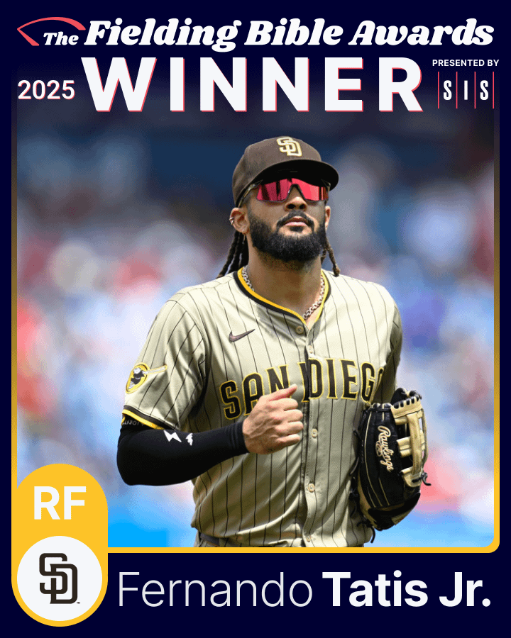 [Sports Info Solutions] Fernando Tatis Jr. wins Fielding Bible Award