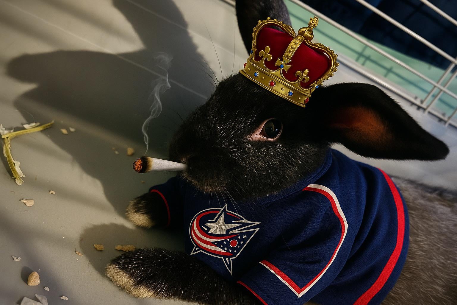 This particular long eared beast is ready to get wild on Minnesota.