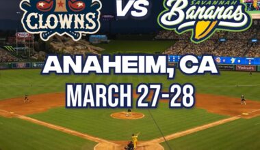 The Savannah Bananas are coming back to Angel Stadium in 2026!