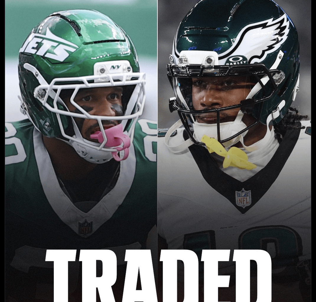[Schefter] Trade: Jets are sending CB Michael Carter and a 2027 7th-round pick to the Eagles in exchange for WR John Metchie and a 2027 sixth-round pick, per sources.
