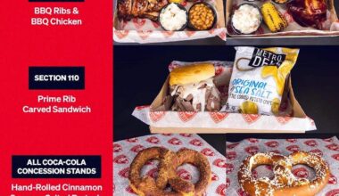 New Food at the arena