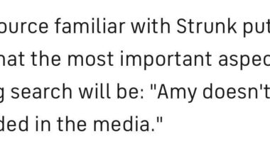 A little bit too late for that