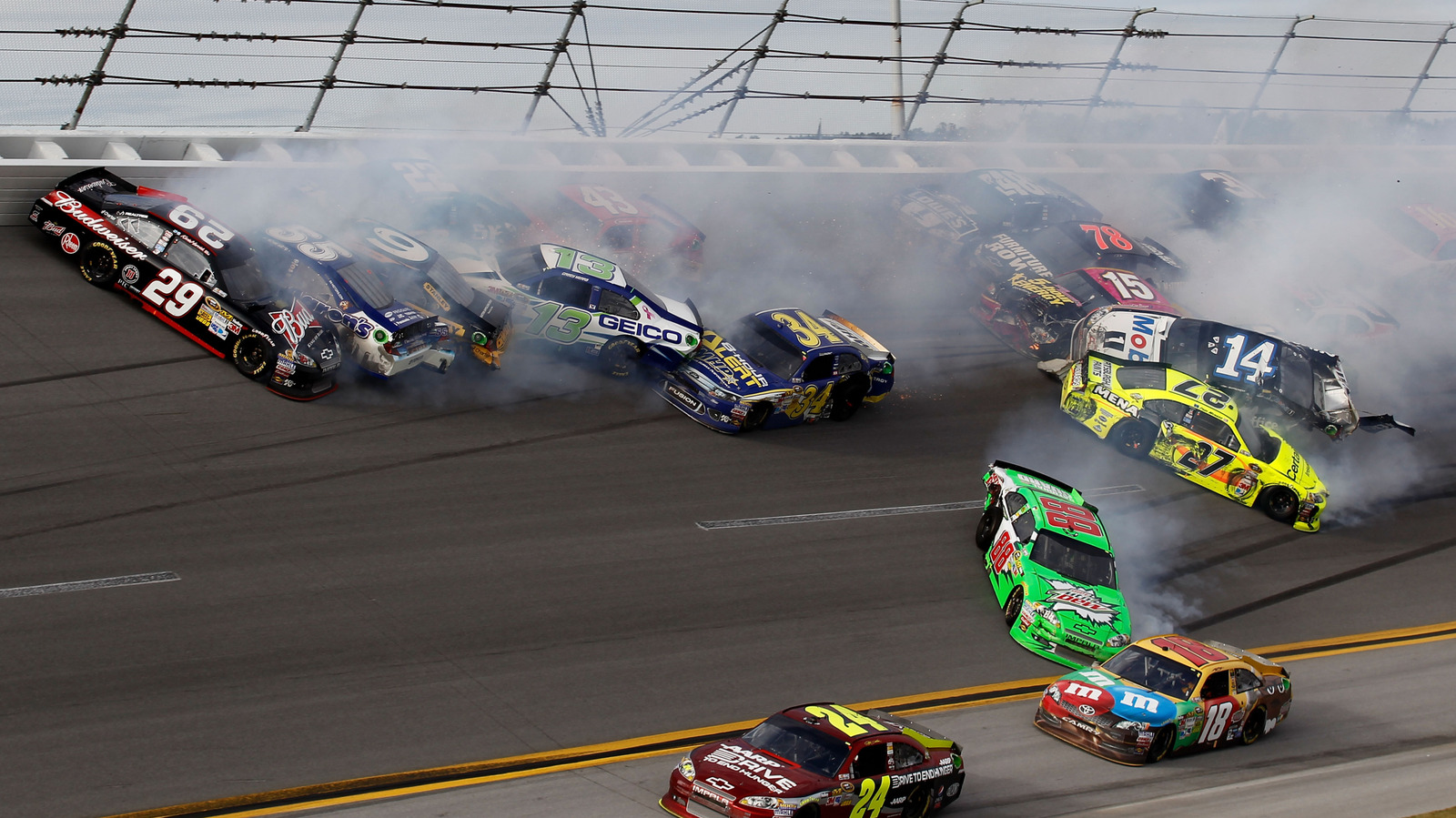 5 Of The Worst NASCAR Crashes Of All Time