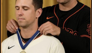Buster Posey, “It could only be you.”