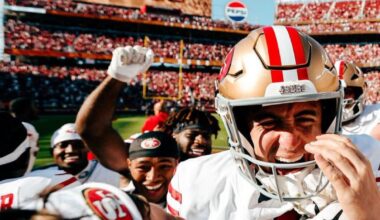 Eddie P wins NFC Special Teams Player of the week 👏🏈❤️💛❤️💛