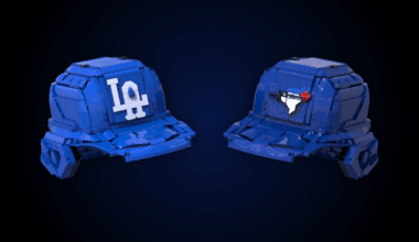 I built the World Series matchup in LEGO