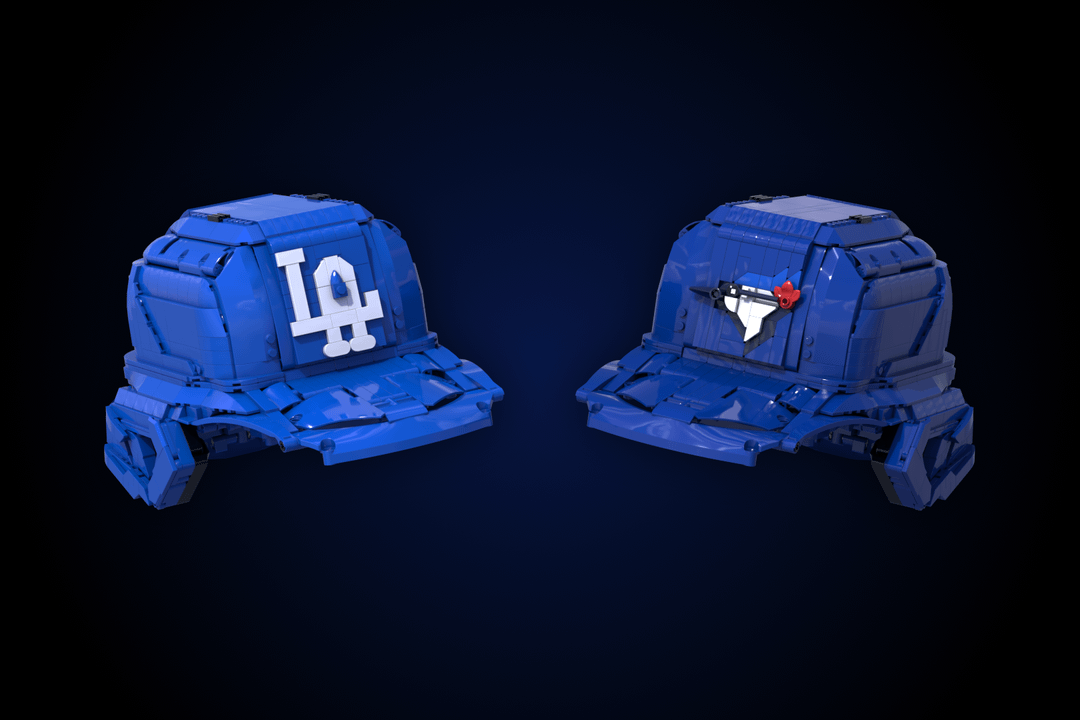 I built the World Series matchup in LEGO