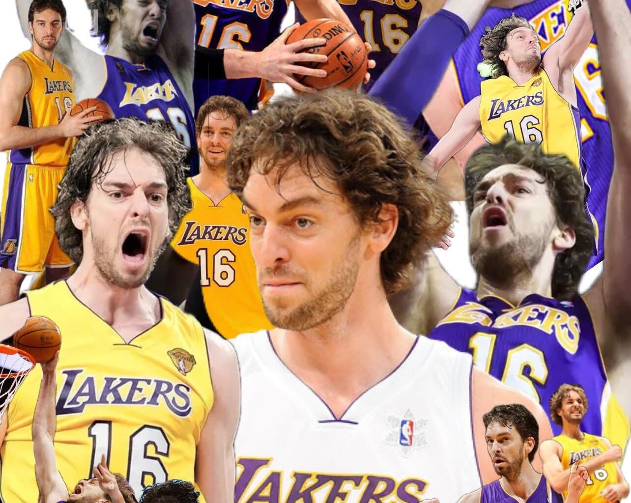 ONLY 16 DAYS LEFT TO START THE SEASON. HERE’S PAU 16 TIMES 💜💛