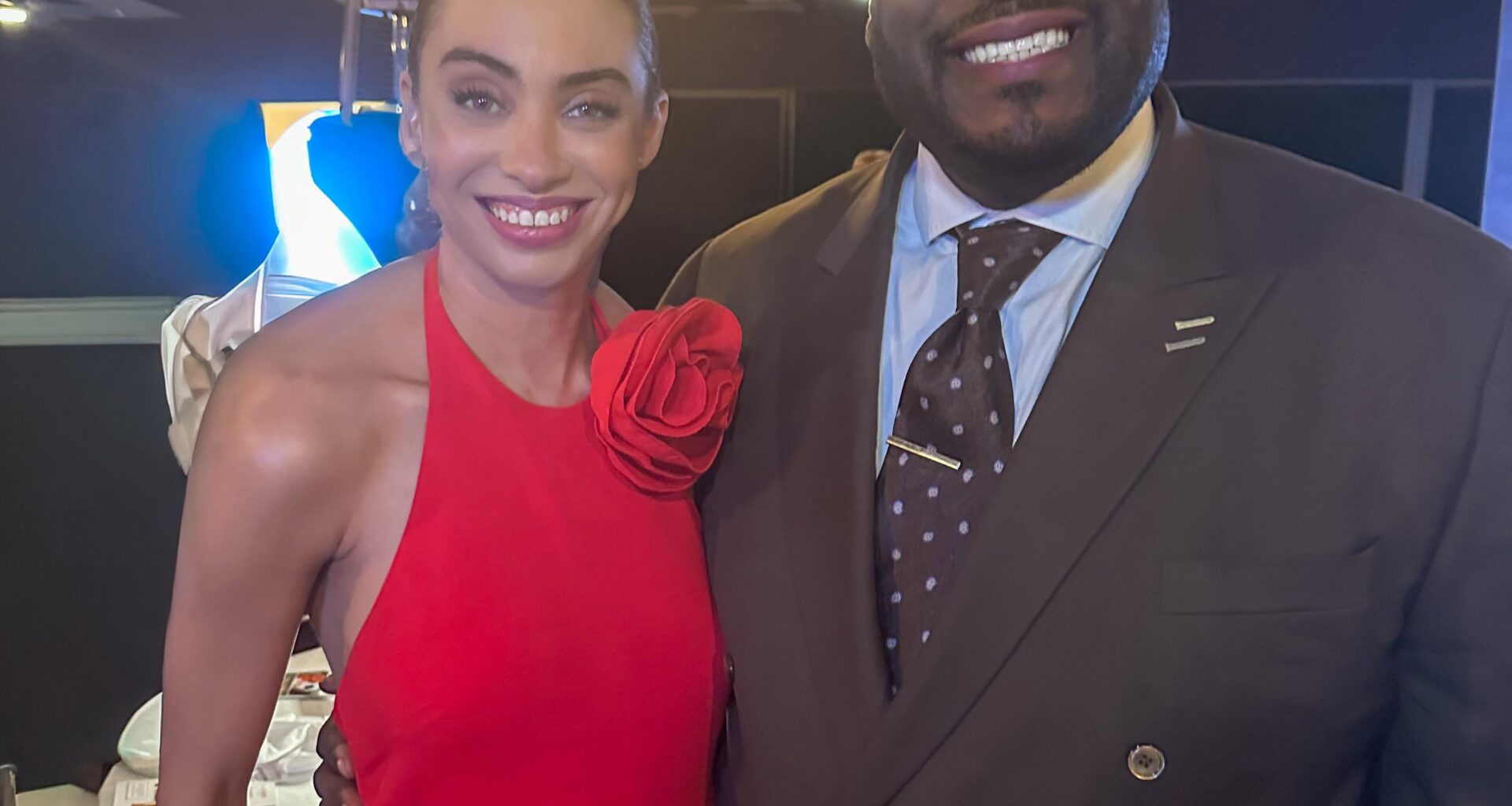 Damien Woody = super nice guy!