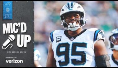 Derrick Brown Mic’d Up