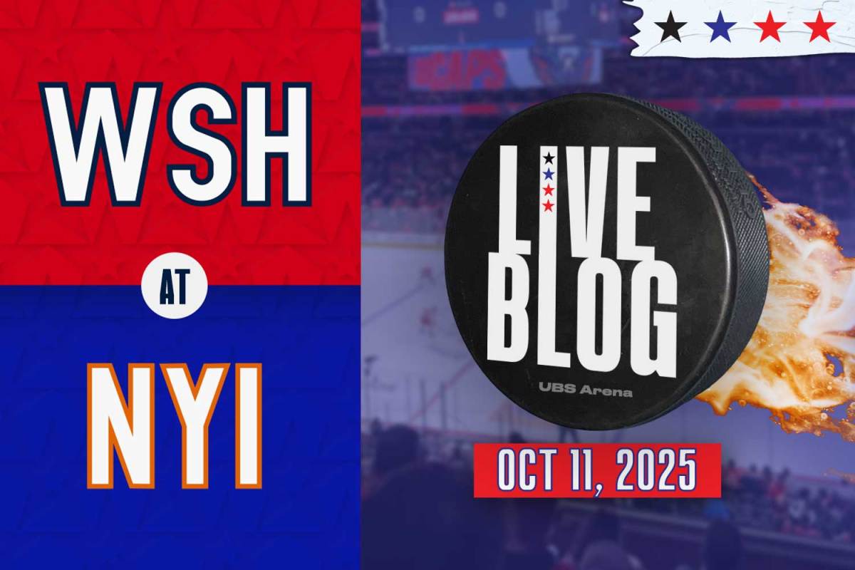 Live updates: Washington Capitals vs New York Islanders at UBS Arena