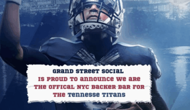 NYC TITANS FANS - NEW BACKER BAR