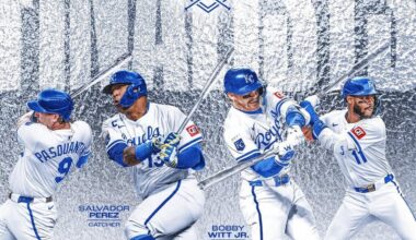 Four Royals are sliver slugger finalists.