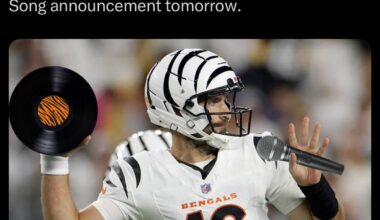 Might possibly the best possible morning when there’s no Bengals football to look forward to!